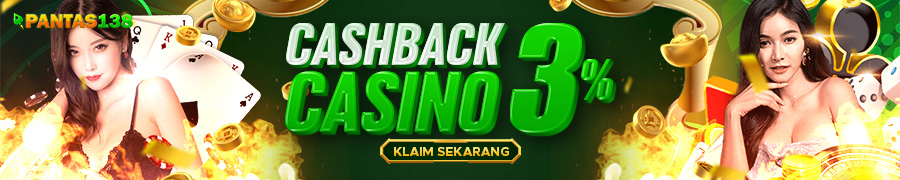 Bonus Cashback Casino 3%